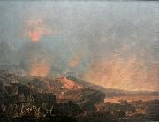 Carlo Bonavia Eruption of the Vesuvius Sweden oil painting artist